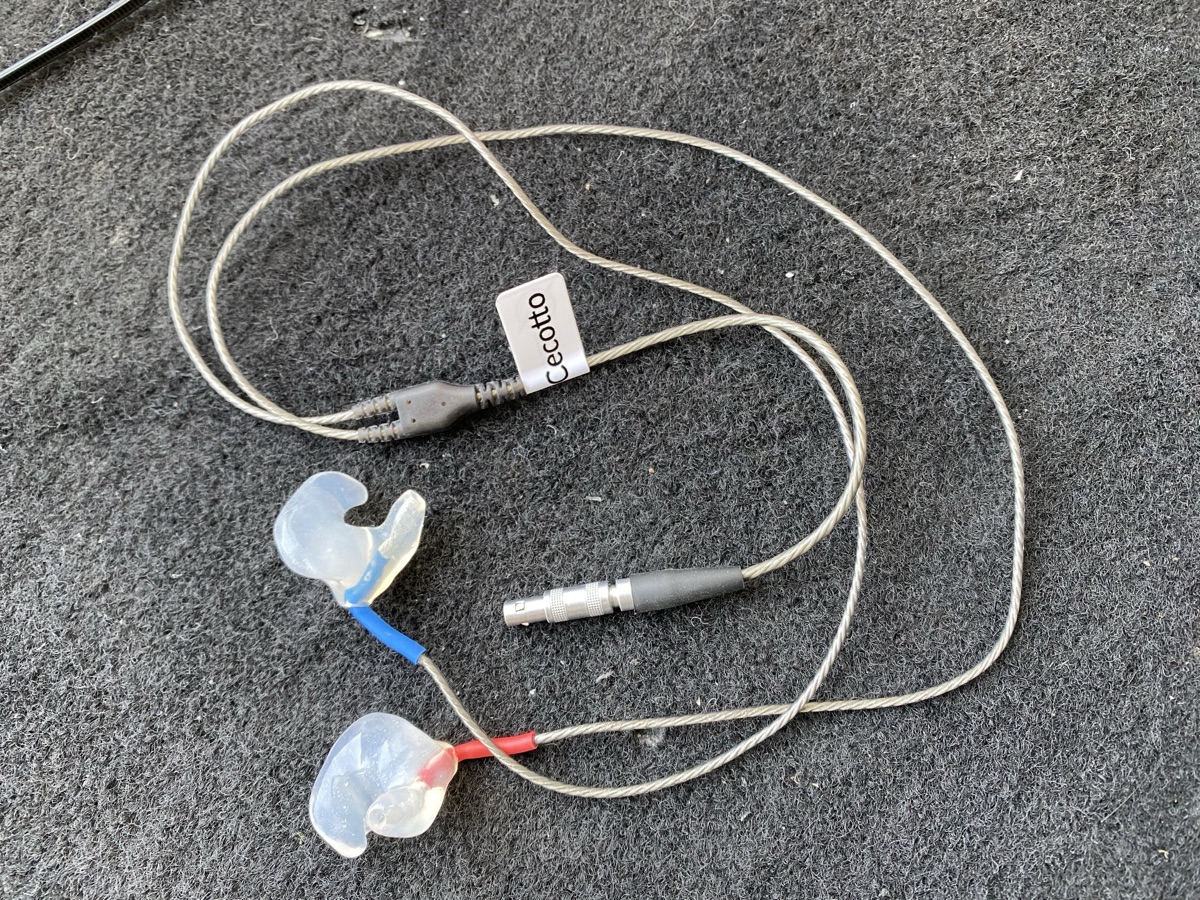 Pit crew communication setup